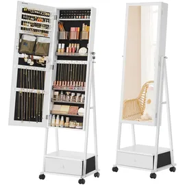 Songmics abschließbarer Schmuckorganizer mit Schublade,