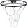 Prosport Basketballkorbnetz Metall Silber 35 x 20 x 23 cm