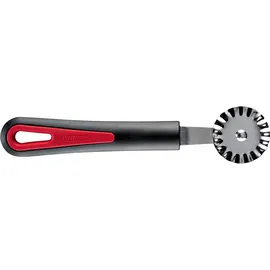Westmark Teigrad/Gewelltes Schneidrad, ø 3,9 cm, Länge: 18 cm, Rostfreier Edelstahl/Kunststoff, Gallant, Schwarz/Rot, 29322270