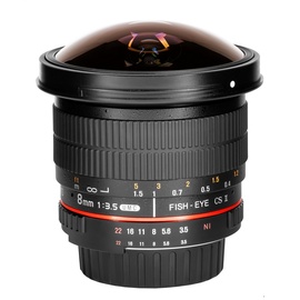 Samyang 8 mm F3,5 Fisheye UMC CS II Canon EF