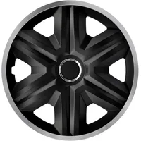 NRM Fast LUX 14 Zoll 4 Stück Schwarz/Silber