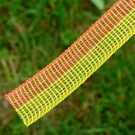 VOSS.farming Elektrozaunband 200 m 20 mm gelb-orange