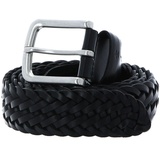 Marc O'Polo Herren Clemens Gürtel, Black, 90 - 90