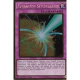 PGL3-DE100 - Brennende Spiegelkraft - Gold Rare - DE - im Set mit Ultrapro Toploader - Yugioh