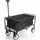 BigDean Bollerwagen faltbar bis 80 kg schwarz