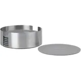 BLOMUS Untersetzer LARETO grau 11,2 cm 6-tlg.