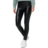 nur die germany gmbh Nur Die Leggings in Leder-Optik Relax & Go schwarz