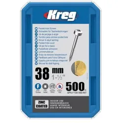 Kreg Flachkopf Taschenlochschrauben | SPS-F150-500-INT