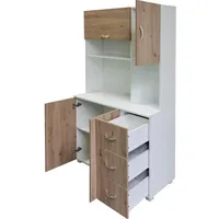 Hti-Living Küchenschrank Weiß Artisaneiche Blanca