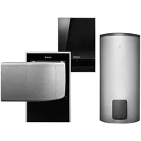 Buderus WLW196i-8 IR E Logaplus Wärmepumpen-Paket mit Warmwasserspeicher SH290