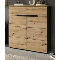 inn.furn Cooper 80 x 94 x 35 cm grau / beige matt