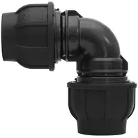 Gebo PE Verschraubung Winkel Ø 40 x 40 mm
