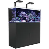 Red Sea REEFER 350 Deluxe (G2 - Modelljahr 2022) 2 x LED 90 Meerwasseraquarium mit Unterschrank schwarz