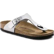 Birkenstock Gizeh Birko-Flor silver 37