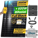 EPP.Solar All in one 2000W Balkonkraftwerk mit Speicher Komplettset 4096 Wh Growatt NOAH Speicher mit DEYE 1600W WIFI Wechselrichter Smart Mini PV Anlage