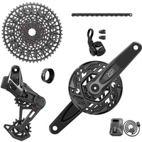 Sram Eagle X0 T-Typ Ebike AXS 104BCD 36T Schaltwerk 10-52T Kassetten-Clip-on-Schutz, Keine Arme