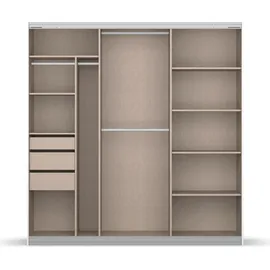 Rauch Schwebetürenschrank OTELI 203 x 210 x 62 cm Grau