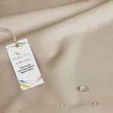 TOLKO wasserdichter Stoff Meterware | Nylonstoff für Plane Hülle Regenschutz Sonnenschutz Abdeckung | 180cm breit | reißfestes Segeltuch wasserfest beschichtet Outdoorstoff zum Nähen (Beige)