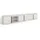 SKRAUT HOME Lowboard 309x50 cm Beige Holzwerkstoff