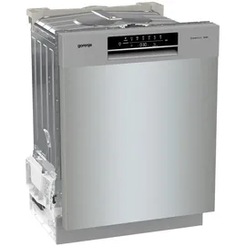 Gorenje GU642E90X Geschirrspüler/Unterbaugerät/59,9 breite/13 Maßgedecke/6 Programme/Total AquaStop/Ecoprogramm/Höhenverstellbar/Memory Funktion/Eco-Programm/Intensivprogramm/EEK: E/Grau-Metallic