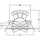Brumberg Einbaustrahler 1 rund Messing