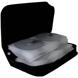 MediaRange Archivierungsmappe 96 Discs schwarz Nylon,