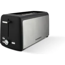Tornado Toaster Schwarz/Silber