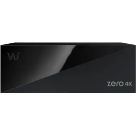 VU+ Plus Zero 4K BT DVB-C/T2 Kabel Receiver (mit Bluetooth-Fernbedienung, Linux, HbbTV, LAN) - Schwarz