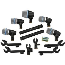 Klang DS-700 Schlagzeug Mikrofon-Set 7-teilig - Mikrofon-Bundle