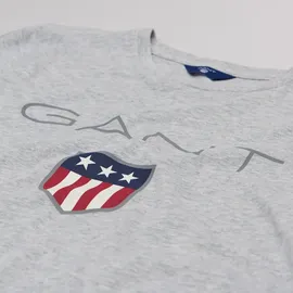 GANT Jungen T-Shirt mit GANT Wappen Print (905114)
