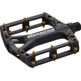 Reverse Components Reverse Black ONE Pedale schwarz/gold