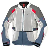 IXS Tourster-Big Air 1.0 Mesh Motorradjacke grau-rot-blau-beige M