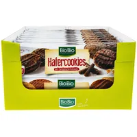 BioBio Hafercookies schokoliert 200 g, verschiedene Sorten, 20er Pack