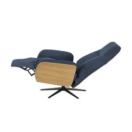 skagen studio Relaxsessel Mikkel 81 x 106 x 82 cm Blau mit Relax-Funktion