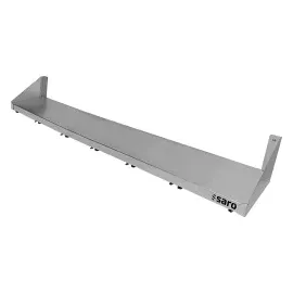Saro Gewürzregal 6 x 1/6 GN aus Edelstahl und 1200x210x160mm