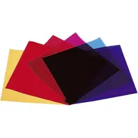 Eurolite 9410050A Farbfolienbogen 24 cm x 24 cm