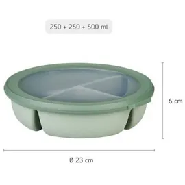 Mepal Bento Bowl Cirqula nordic sage 1 l
