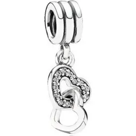 Pandora Verschlungene Herzen Charm-Anhänger 791242CZ