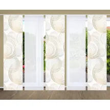 home in green »SPIRO« Paneelwagen 5 Stk. tlg. SET DIGITALDRUCK,BAMBUSOPTIK RECYCELT