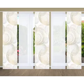 home in green »SPIRO« Paneelwagen 5 Stk. tlg. SET DIGITALDRUCK,BAMBUSOPTIK RECYCELT