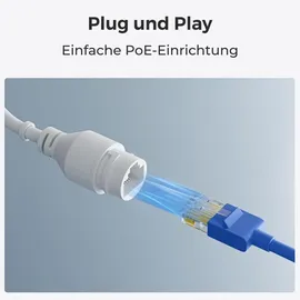 Reolink 12MP PoE Kamerasystem, 16-Kanal NVR mit 2TB HDD für 24/7 Aufzeichnung und 4X 12MP Überwachungskamera+8CH