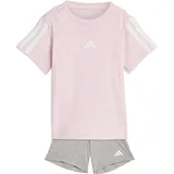 adidas Kinder Set I 3S T-SET 160 KC6151 104 - Clpink/White/White - 104