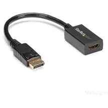 Startech DisplayPort zu HDMI Adapter 0,21 m Schwarz