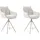 MCA Furniture Bistrostuhl Parker 60 x 98 x 62 cm Weiß