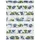 Lichtblick Duo Rollo / Doppelrollo Klemmfix 45 x 150 cm heidelbeere/blau grün