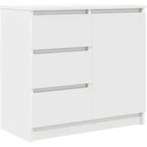 vidaXL Sideboard 71 x 65 x 35 cm Weiß