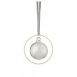 BLOMUS Kitai Christbaumkugeln Smoke 4 St.