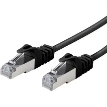 Vivanco S/FTP CAT 8 Netzwerkkabel Schwarz