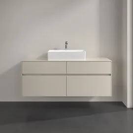 Villeroy & Boch Waschtischunterschrank 140 x 54,8 x 50 cm Cashmere Grey