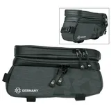 SKS Oberrohrtasche Traveller Smart schwarz 200x100x110mm. 1.35ltr. 158g dunkelgrau NO SIZE